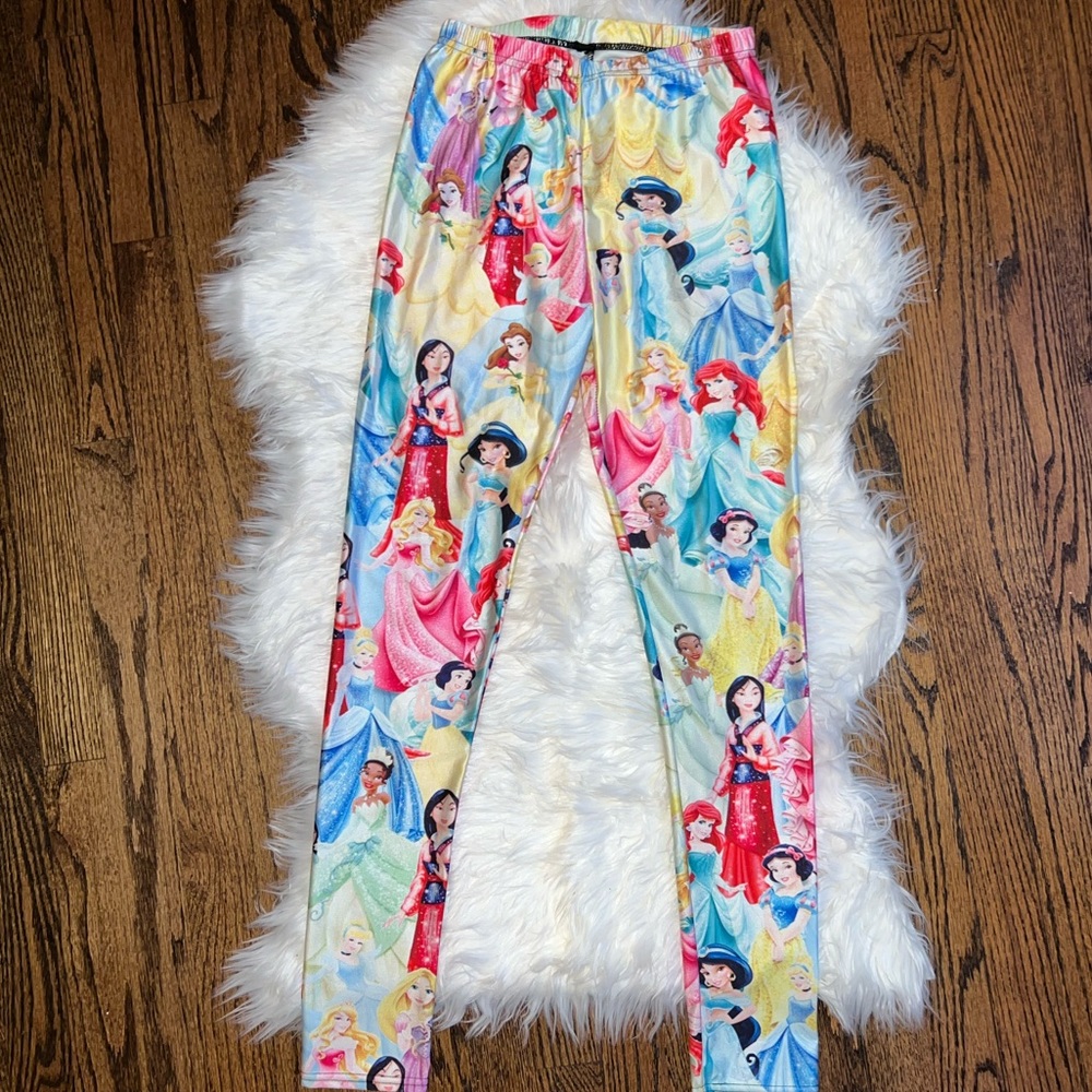 Disney Princess Patterned Leggings